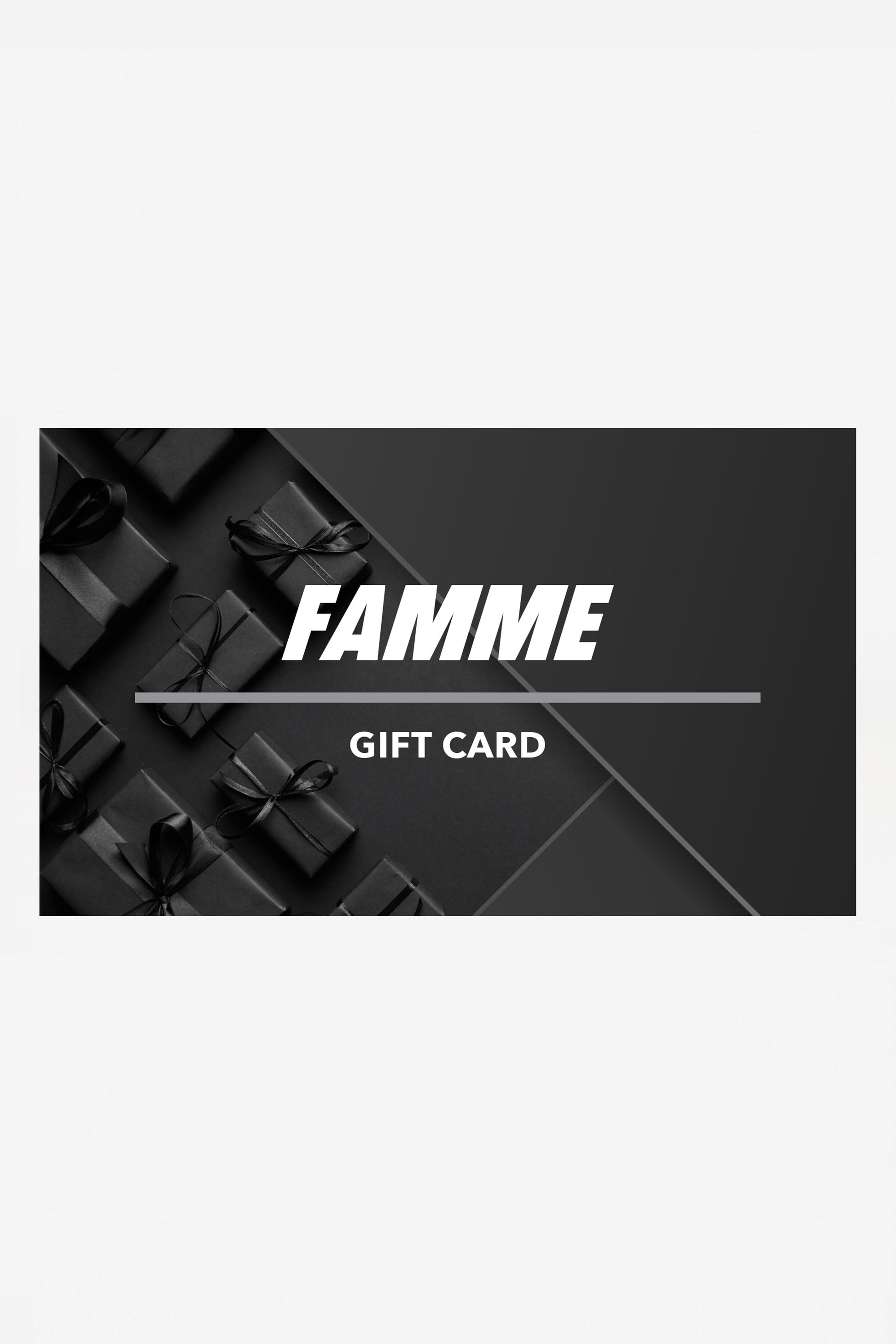 Gavekort - for dame - Famme - Gift Cards