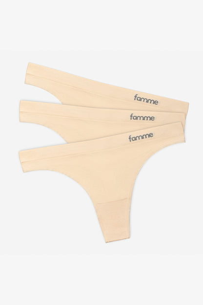 Seamless Thong, Invisible and comfortable