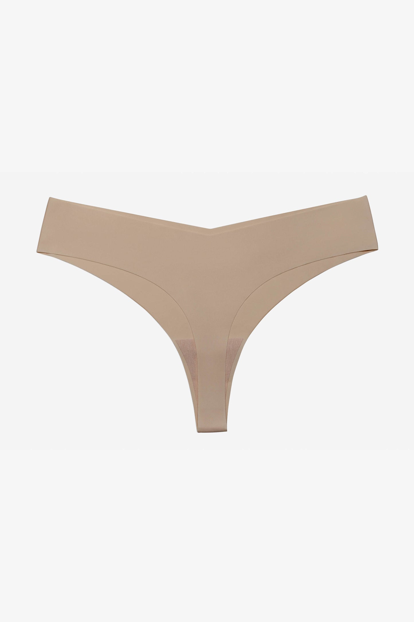 Beige Feel Free Thong - for dame - Famme - Thong