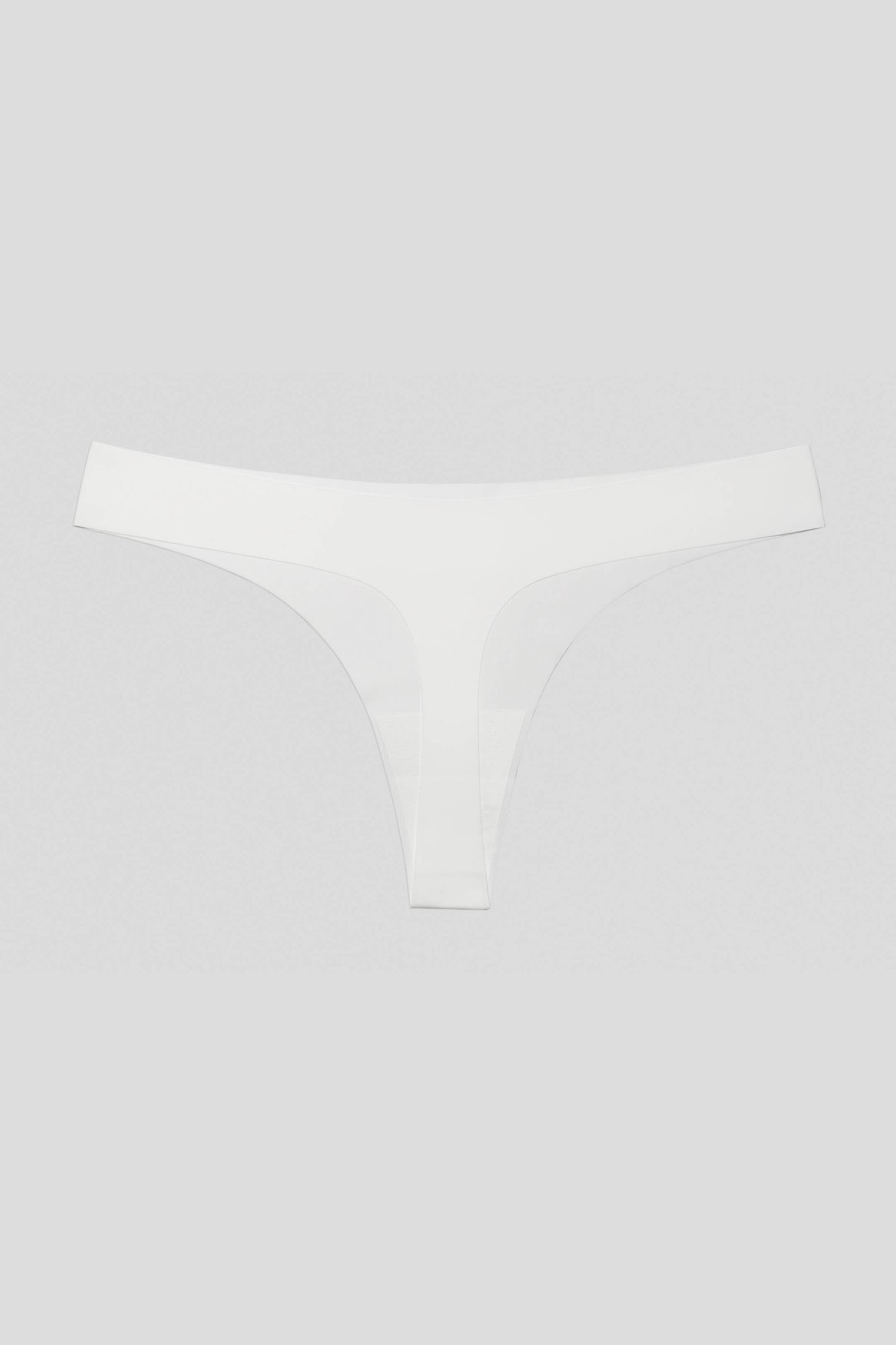 White Like Nothing Thong - for dame - Famme - Thong